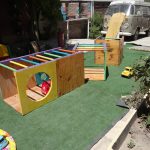 Zona de juegos para niños en Villa Color